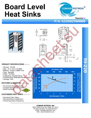 833802T00000 datasheet  